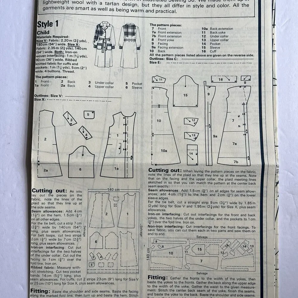 Vintage Designer Sewing Patterns Uncut Lot Of 4 Shirt Robe Summer Casual Jacket